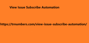 View Issue Subscribe Automation