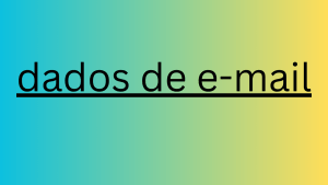 dados de e-mail